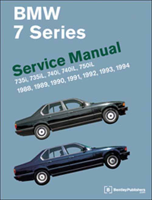 download BMW 7 Series E32 able workshop manual