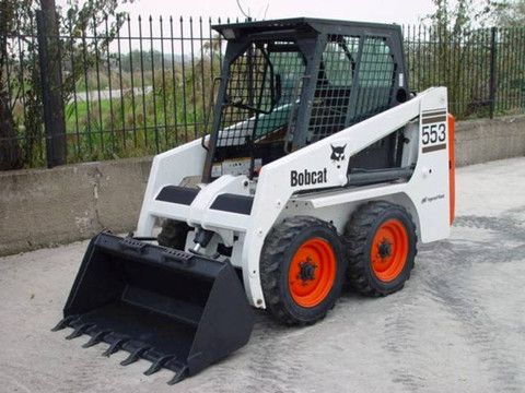 download BOBCAT 553 Skid Steer Loader able workshop manual