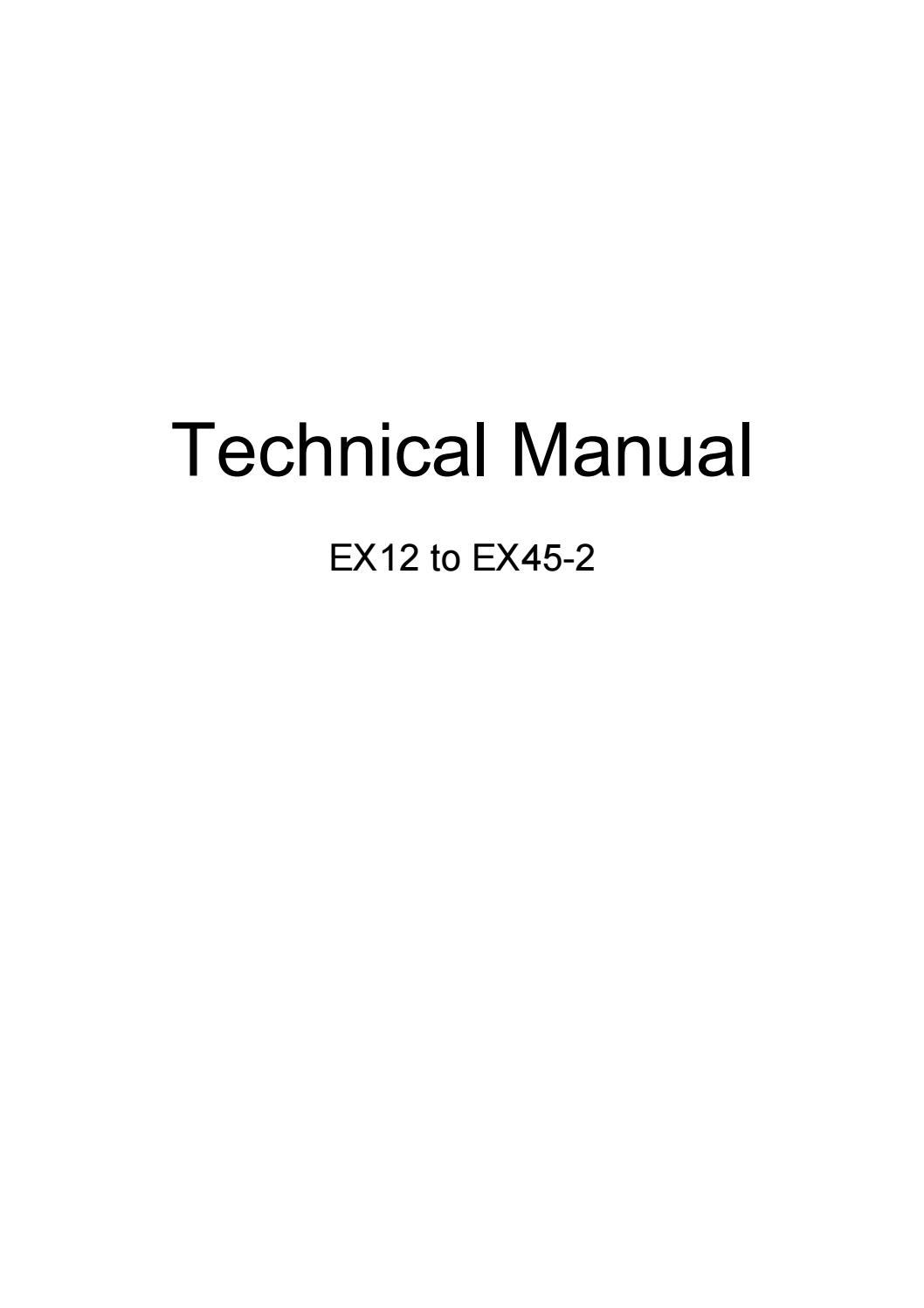 download HITACHI EX12 2 EX15 2 EX18 2 EX22 2 Excavator able workshop manual