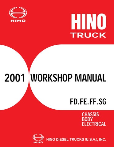 download Hino FD FE FF SG FA FB workshop manual