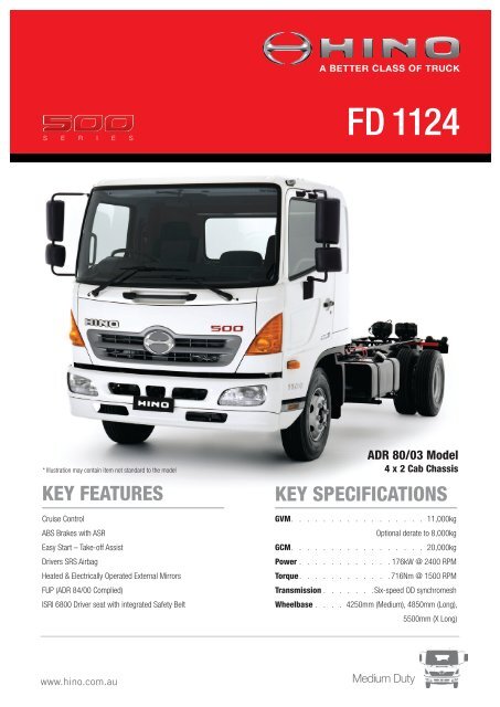 download Hino FD workshop manual