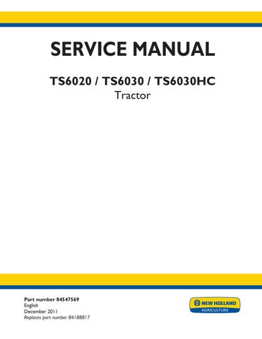 download Holland F106.6 F106.6A GRADER able workshop manual