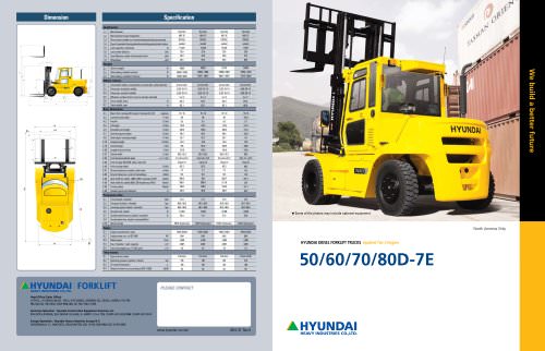 download Hyundai 50DS 7E 60DS 7E 70DS 7E Forklift Truck able workshop manual