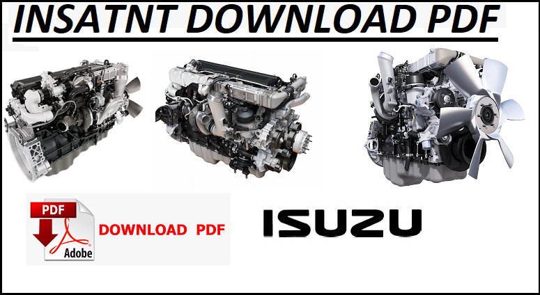 download Isuzu 6WG1 TC Common Rail Engine Workhop Manual workshop manual