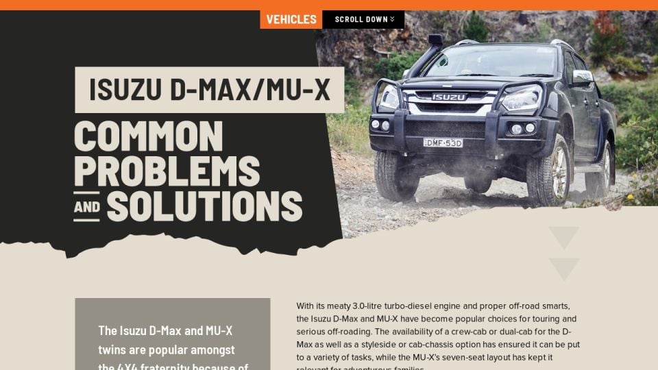 download Isuzu D Max workshop manual