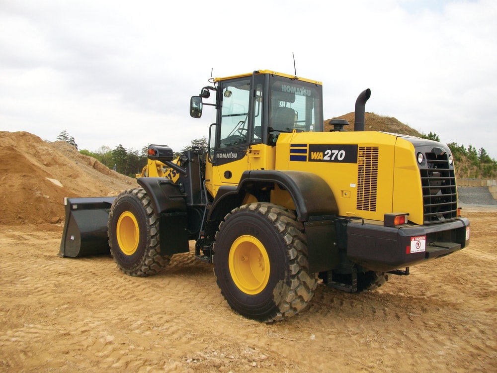 download KOMATSU WA250PZ 5 Wheel Loader Operation able workshop manual