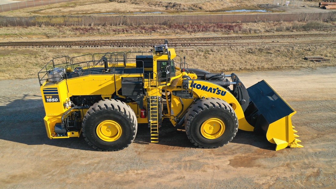 download Komatsu WA1200 6 Wheel Loader able workshop manual