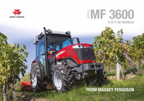 download Massey Ferguson MF3600 tractor workshop manual