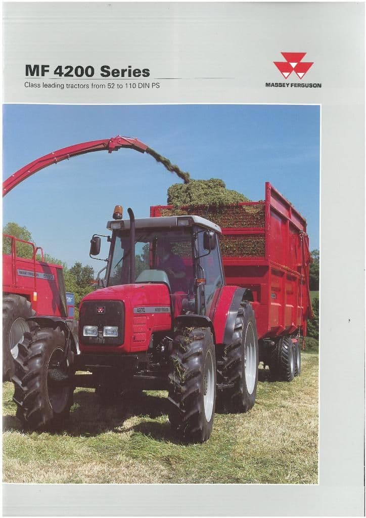 download Massey Ferguson MF4200 tractor workshop manual