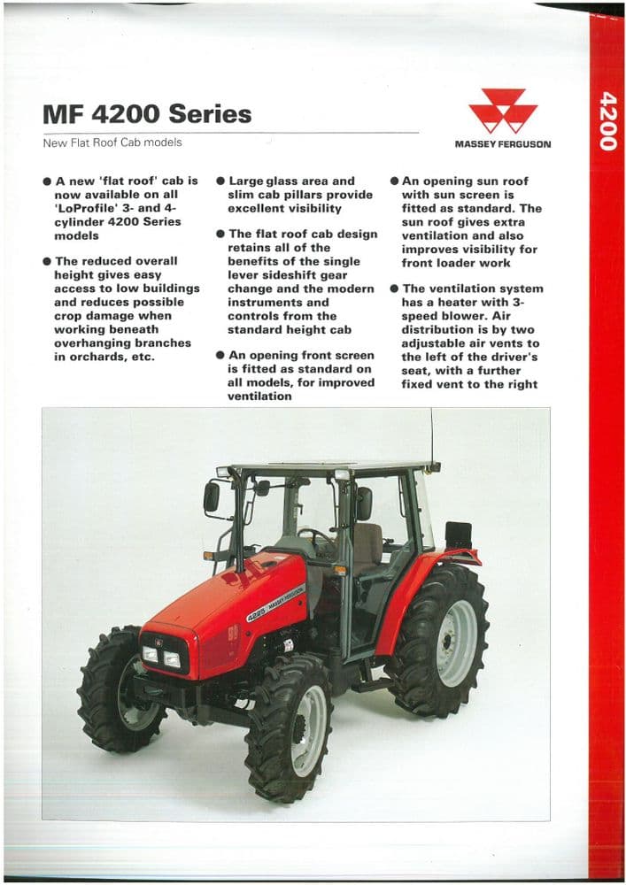 download Massey Ferguson MF4200 tractor workshop manual