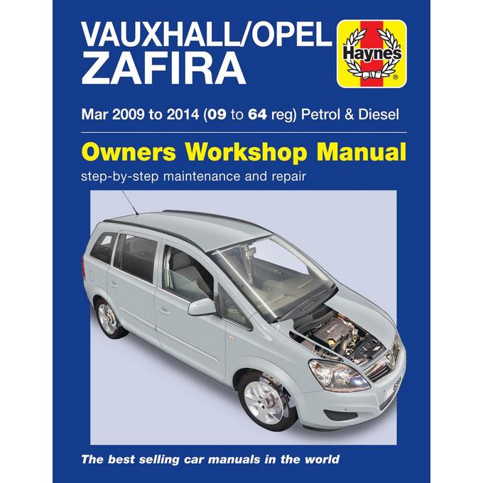 download Opel Vauxhall Zafira able workshop manual