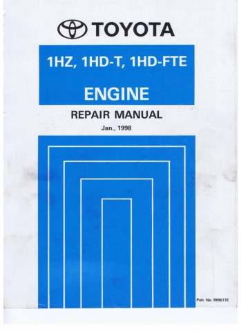 download Toyota 1HD FT engine manual workshop manual