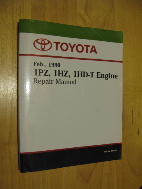 download Toyota 1HZ 1PZ 1HD T engine manual workshop manual