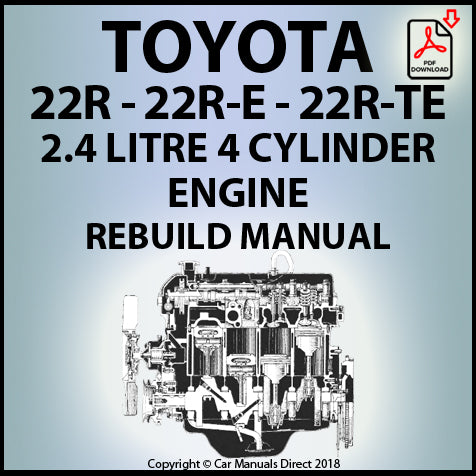 download Toyota 22R 22R E engine manual workshop manual