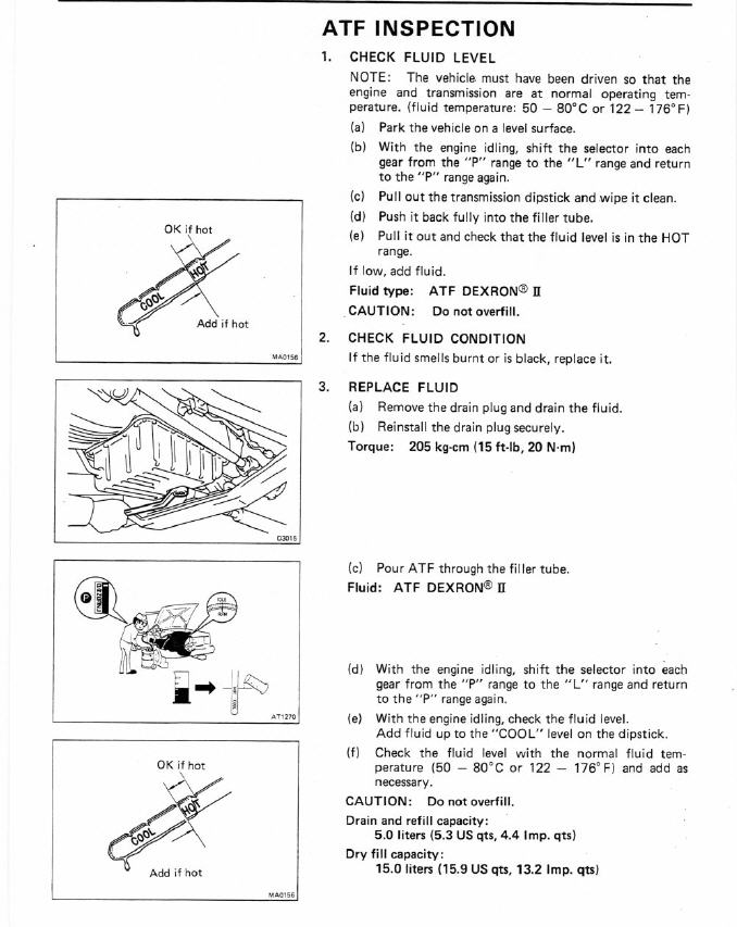 download Toyota A442F Automatic Transmission manual workshop manual