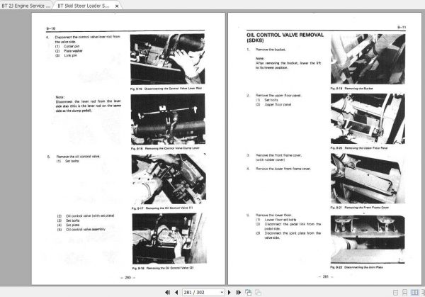 download Toyota Skid Steer Loader SGK6 SDK6 SDK8 workshop manual